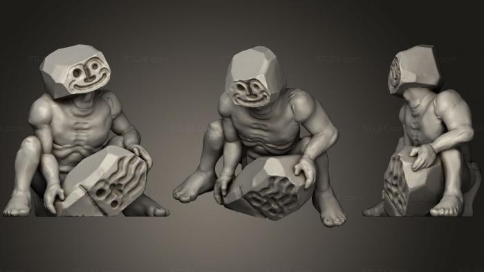 Figurines simple (The Graven, STKPR_1279) 3D models for cnc